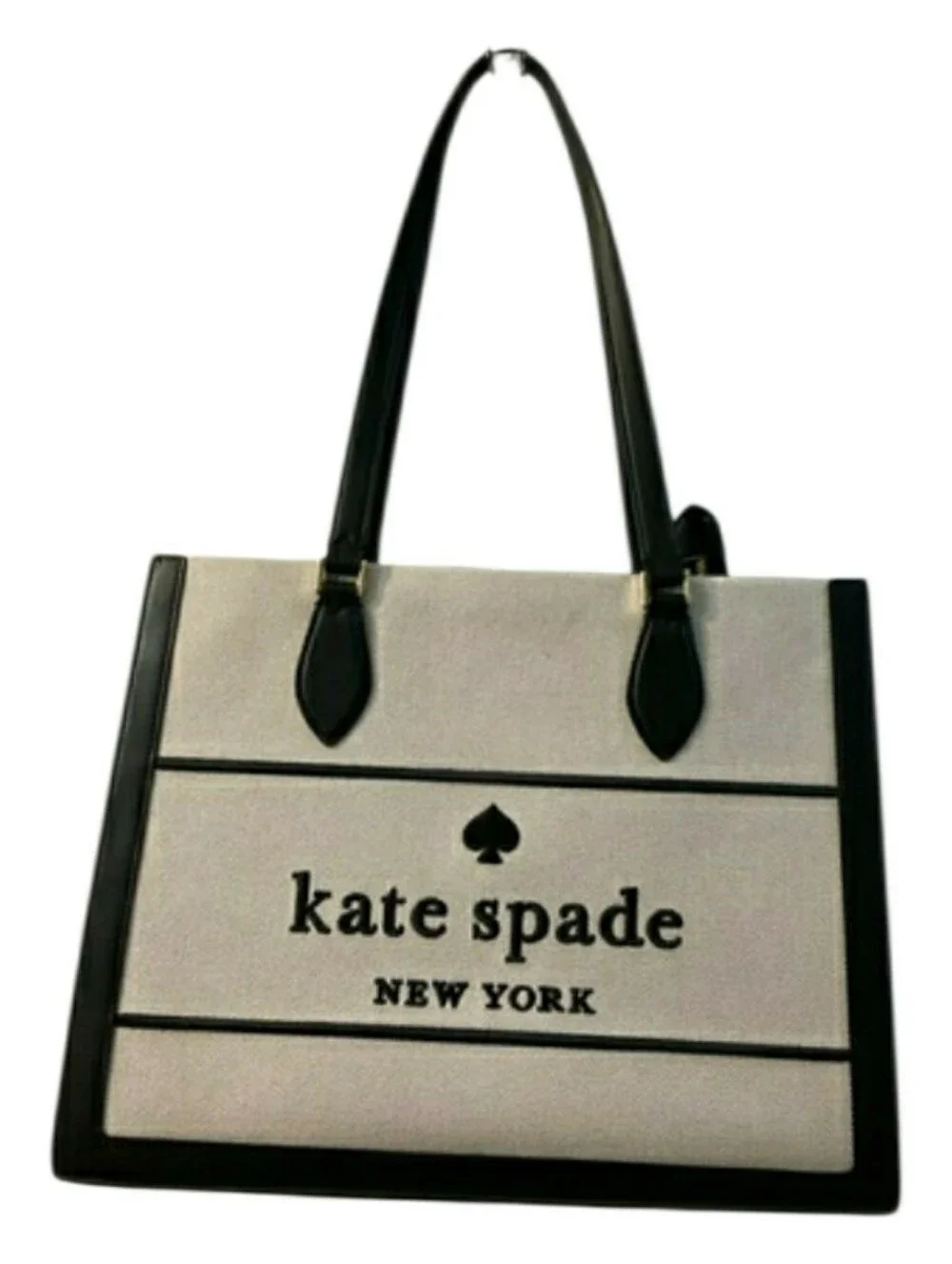 Kate Spade New York Ellie Canvas Large Tote Bag